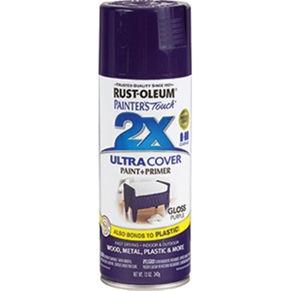 Rust-Oleum Purple, Gloss, 12 oz 20066187538